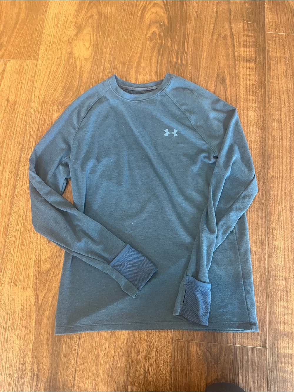 NWOT Under Armour Long Sleeve Performance Crew in Slate Blue